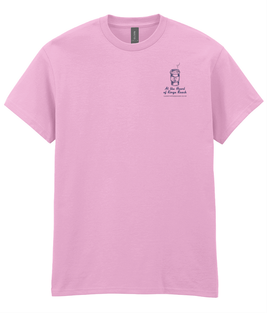 Lains Coffee House T-Shirt - Light Pink
