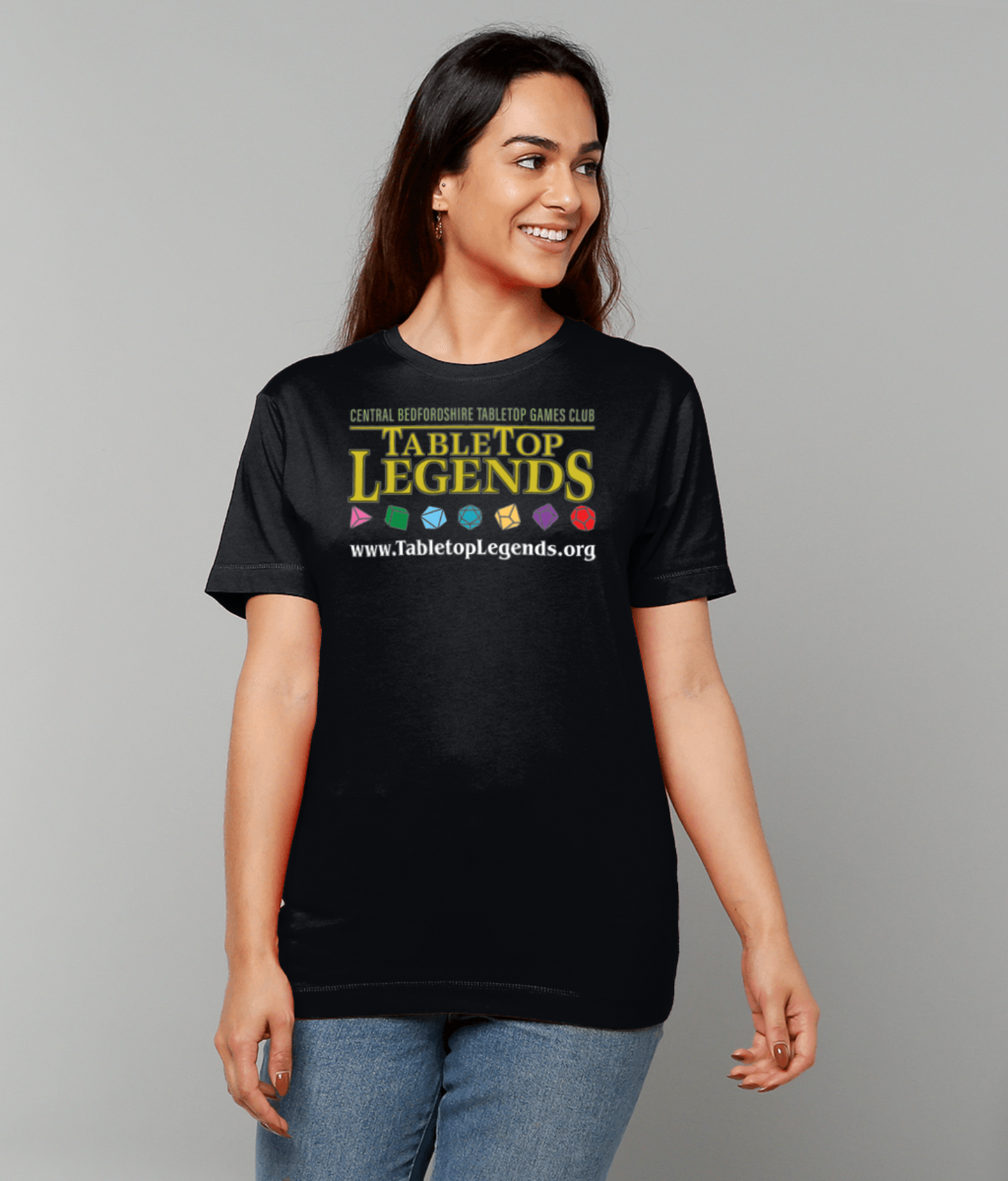 Tabletop Legends Logo T-Shirt (Black)