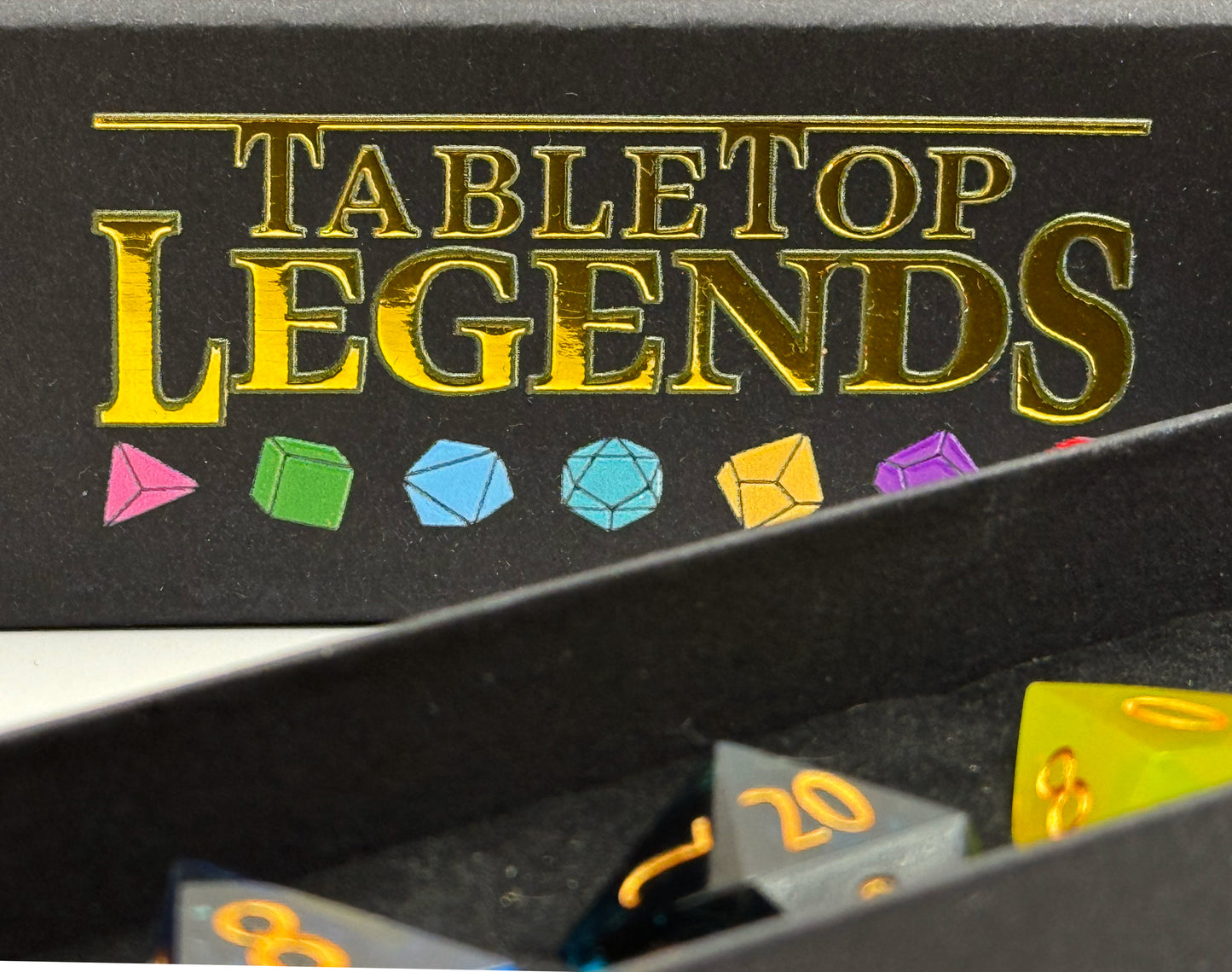 Tabletop Legends Club Dice Set