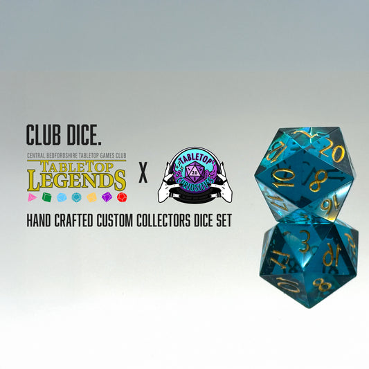Tabletop Legends Club Dice Set